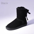 High Quality SALE Women Australia Snow Boots Warm Fur Baileys Bow Boots Women Winter Boots Snow Boots Big Size - DanaFashionstore