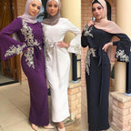 Muslim embroidered dress - DanaFashionstore
