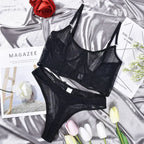 Underwear Mesh Gathered See-Through Comfortable Women's Suit - DanaFashionstore