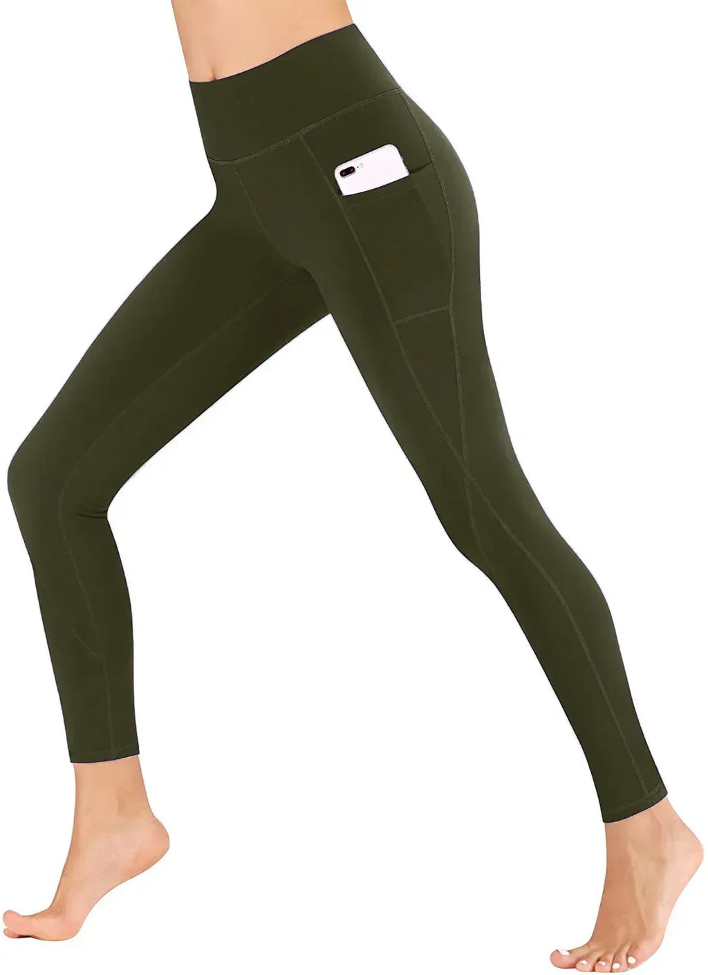 Women Compression Skinny Fitness Leggings Women Stretch Sportswear Casual Leggings Pants with Pocket - DanaFashionstore