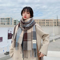Scarf Female Winter Korean Version of The Wild British Classic - DanaFashionstore