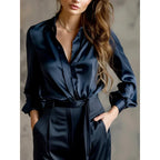 Solid-color Casual Loose-fit Women's Shirt - DanaFashionstore