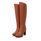Thick Heel Over The Knee Boots High Heel Women's Boots - DanaFashionstore