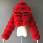 New Winter Faux Fur Coat for Women - DanaFashionstore