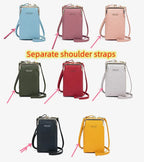 Fashion Lychee Pattern Solid Color Diagonal Shoulder Bag - DanaFashionstore