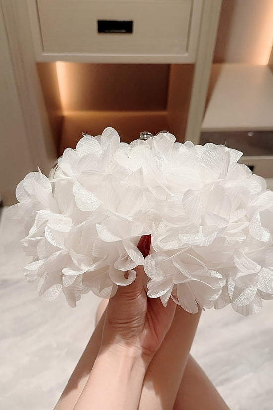 Women's Floral Satin Small Purse, Ladies Dinner Clutch Ladies Rose Clutch Wedding Prom Party Bag With Chain--Selling On Temu Is Prohibited - Dana Fashion
