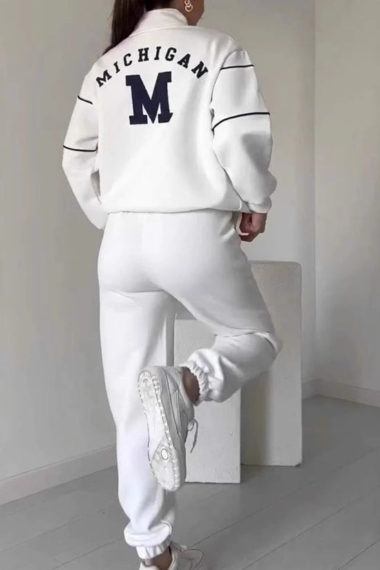 Womens 2 Piece Outfits Lounge Hoodless Pullover Sweatshirt Sweatsuit Sets Sweatshirt Baggy Fashion Sweatpants With Pockets