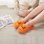 Halloween Women's Soft And Comfortable Plush Slippers Cosplay Shoes Furry Plush Slippers Kawaii Cute Shoes Home Slippers Halloween Dress Up Shoes - DanaFashionstore