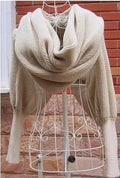 Sweater Scarf Cashmere Ladies Girl Woman Clothing Casual Wear - DanaFashionstore
