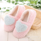 Autumn and winter warm indoor shoes loving lady bag with cotton slippers skid shoes thickened floor confinement girls - DanaFashionstore