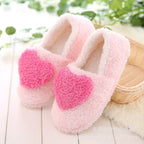 Autumn and winter warm indoor shoes loving lady bag with cotton slippers skid shoes thickened floor confinement girls - DanaFashionstore