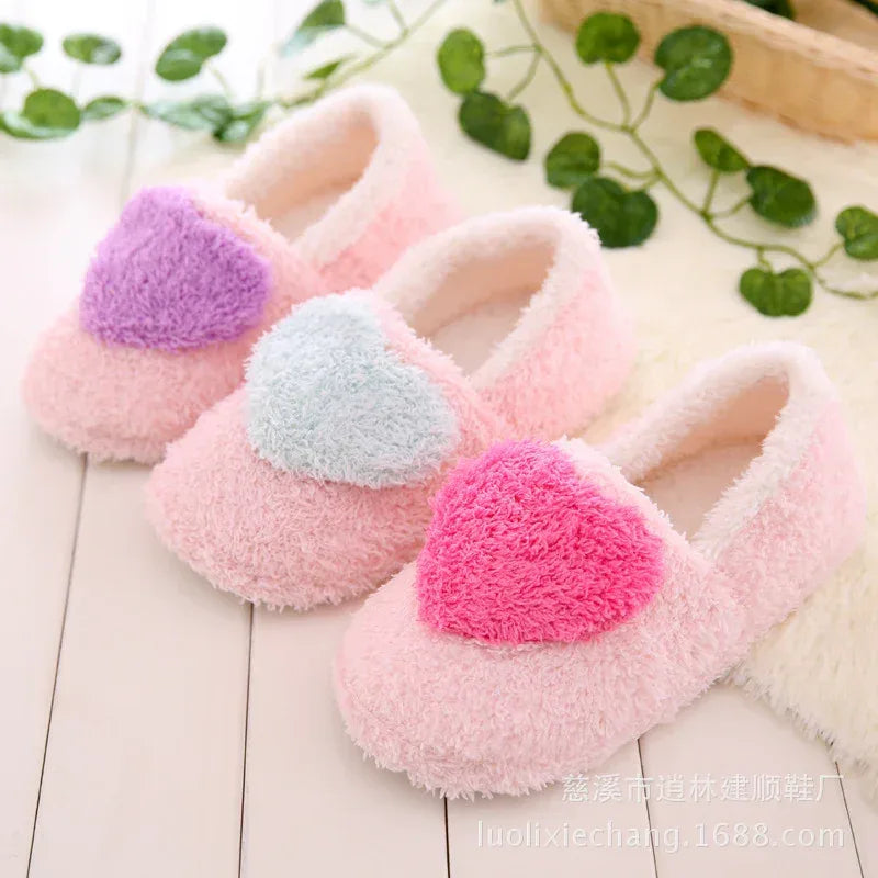 Autumn and winter warm indoor shoes loving lady bag with cotton slippers skid shoes thickened floor confinement girls - DanaFashionstore