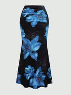 A- Line Skirt Leisure Vacation Long Women's Clothing - DanaFashionstore