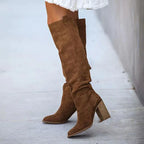 Women's pointed Suede Boot - DanaFashionstore