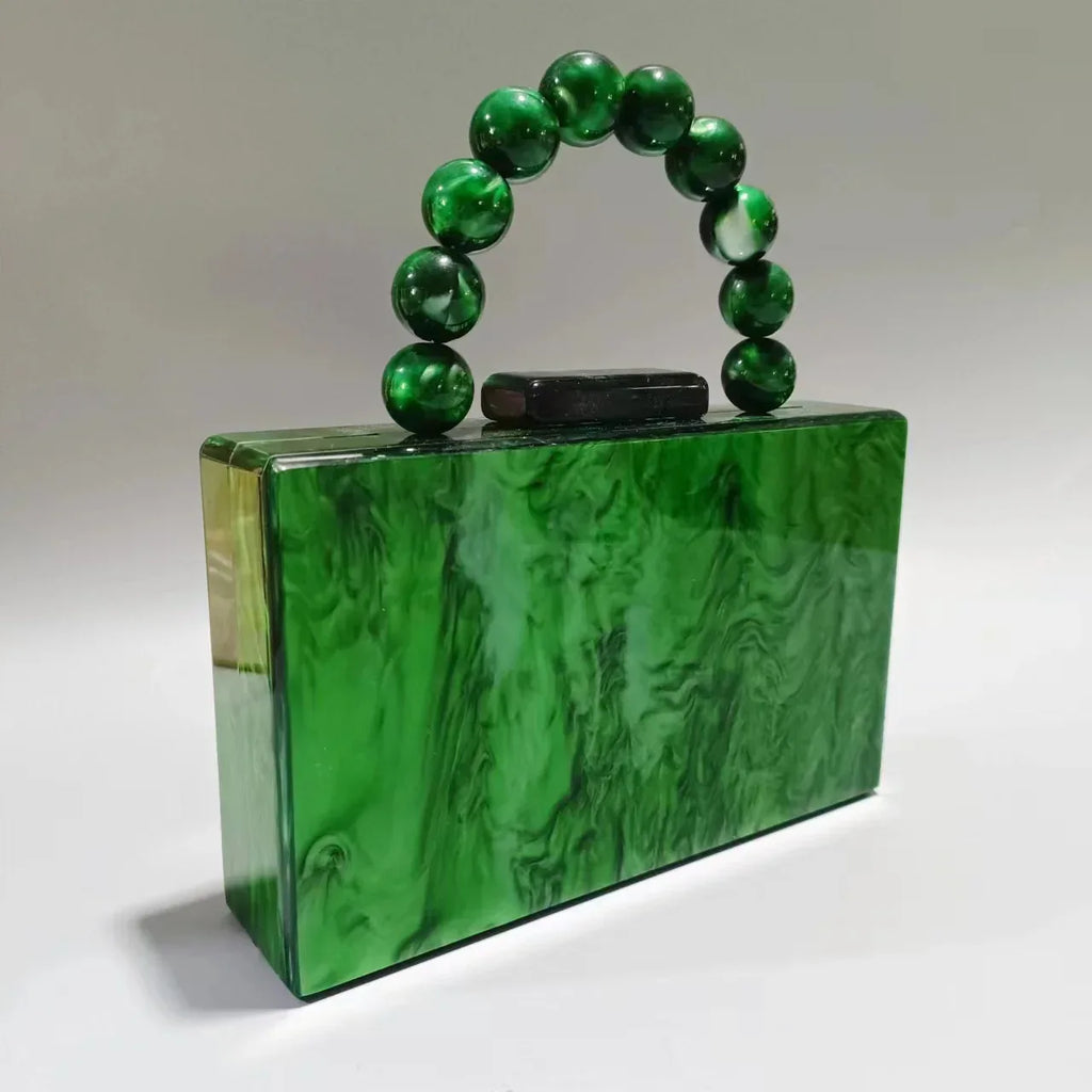 Women's Fashion Pearlescent Acrylic Evening Bag - DanaFashionstore