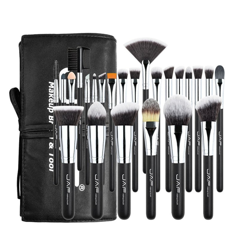 24 makeup brushes $39.00 Dana Fashion Appearance Color: J2425YC makeup Makeup brush is in when choosing, should be put on the face or on the back of the hand try out, the makeup that does not have exciting feeling brushes quality to be able to be compared
