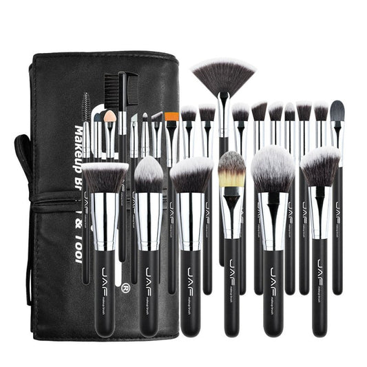 24 makeup brushes $39.00 Dana Fashion Appearance Color: J2425YC makeup Makeup brush is in when choosing, should be put on the face or on the back of the hand try out, the makeup that does not have exciting feeling brushes quality to be able to be compared