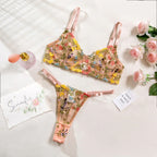 Women's Fashion Floral Underwear Suit - DanaFashionstore