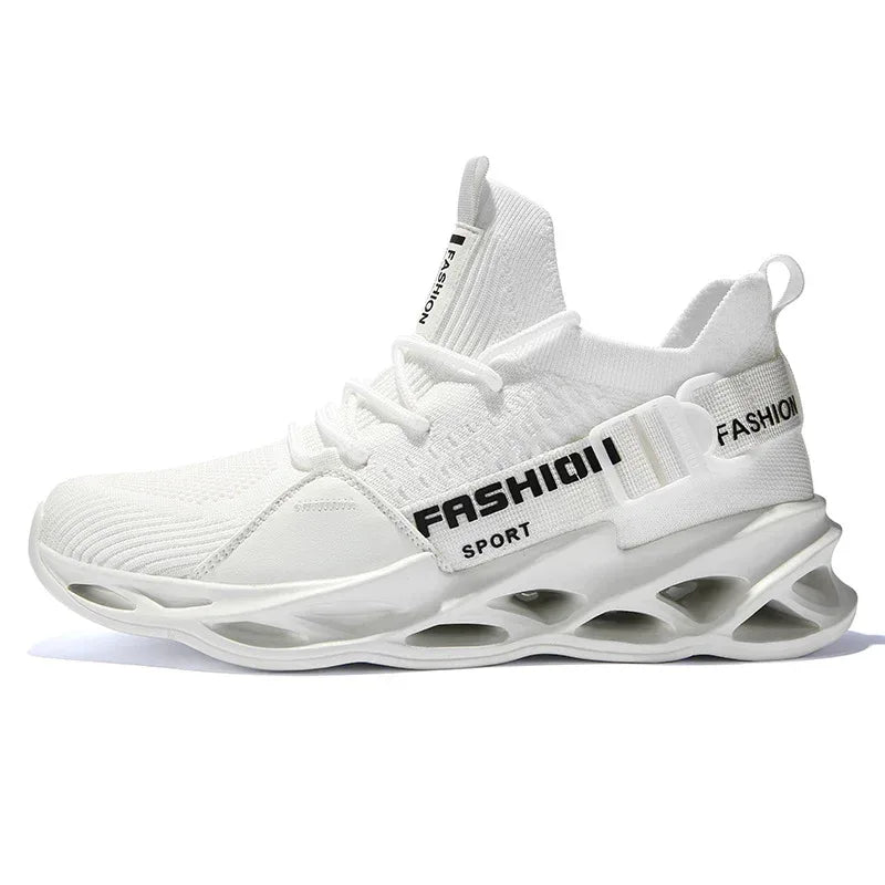 Casual sneakers flying woven mesh shoes - DanaFashionstore