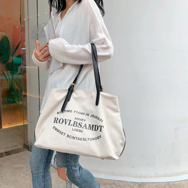 Canvas bag shoulder bag - DanaFashionstore