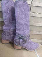 Martin boots, women's medium boots, Knights' boots - DanaFashionstore