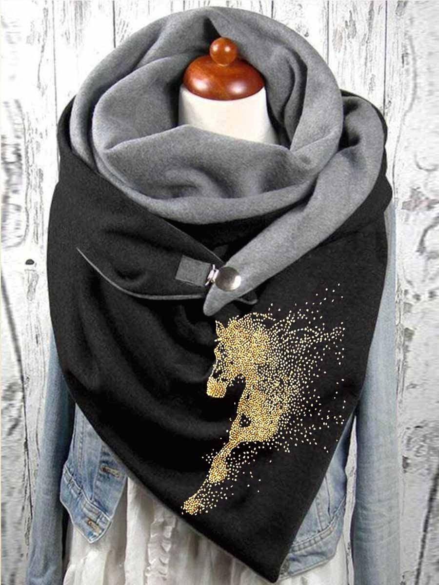 Women's Fashion Leisure Warm Clip Scarf - DanaFashionstore