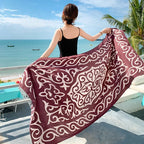 Sun-proof All-matching Shawl Beach Travel Dual-use Outdoor Beach Towel - DanaFashionstore