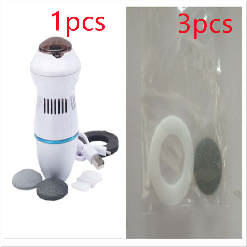 Multifunctional Electric Foot File Grinder Machine Dead Skin Callus Remover $75.99 Dana Fashion Color: Set1 Beauty Tools Overview: Usage: Removal of callus function, foot massage function, foot repair function, heel grinding cuticle layer. Vacuum absorpti