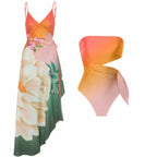 Siamese Conservative Covering Belly Thin Swimsuit French Retro One-piece Bikini - DanaFashionstore
