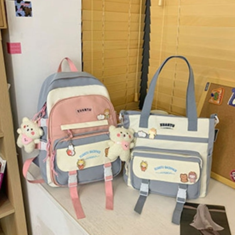 Korean Style Fashion All-match Large Capacity Backpack