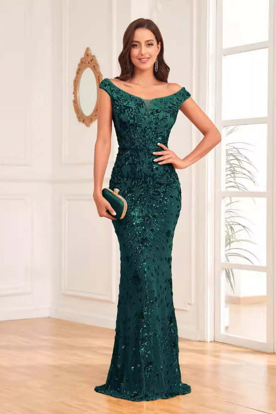 Green Sequined Sexy High Waist Fishtail Long Evening Dress $180.99 Dana Fashion Color: Champagne Long Size: 2XL Women's clothing Product information: Color: Long style and green, Champagne long Sleeve type: sleeveless Waist type: high waist Size: XS,S,M,L
