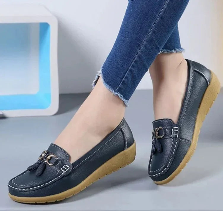 Women's Soft Sole Wedge Beanie Shoes - DanaFashionstore