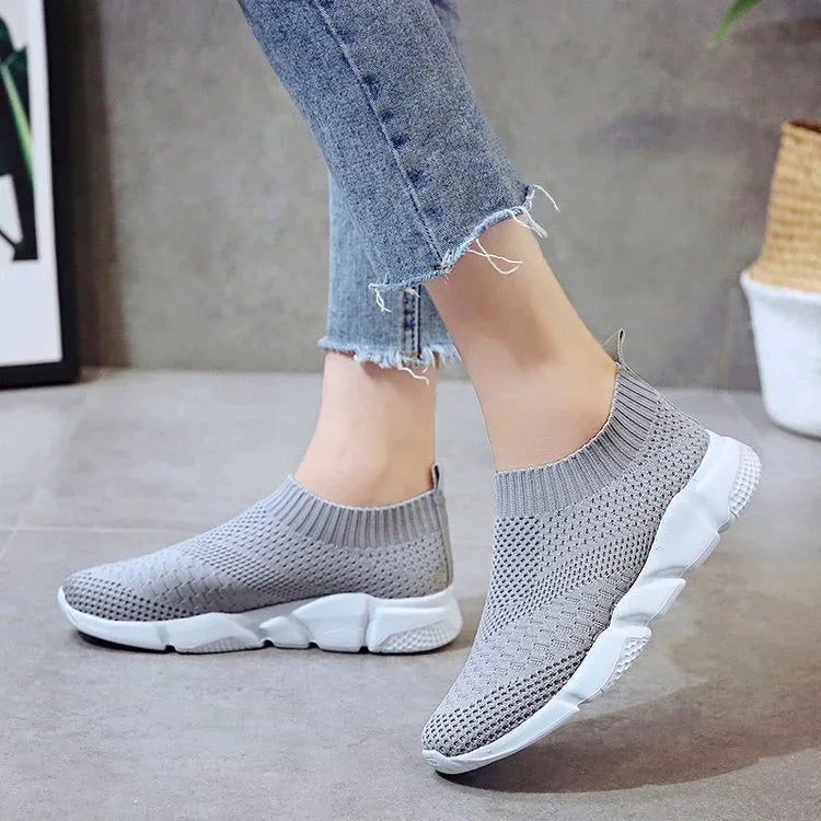 Large size flying woven mesh shoes - DanaFashionstore