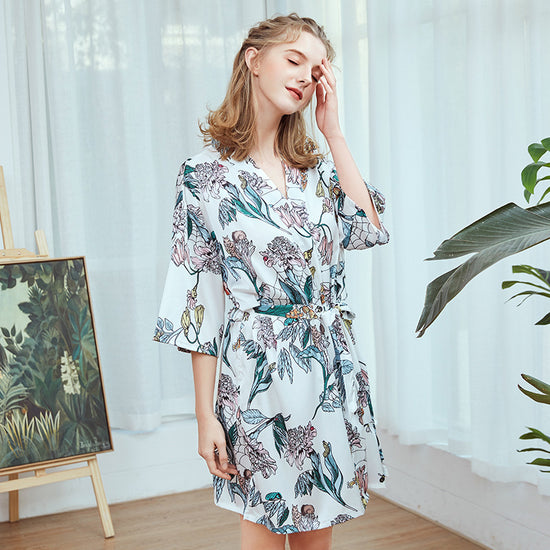 Short silk nightgown - Dana Fashion