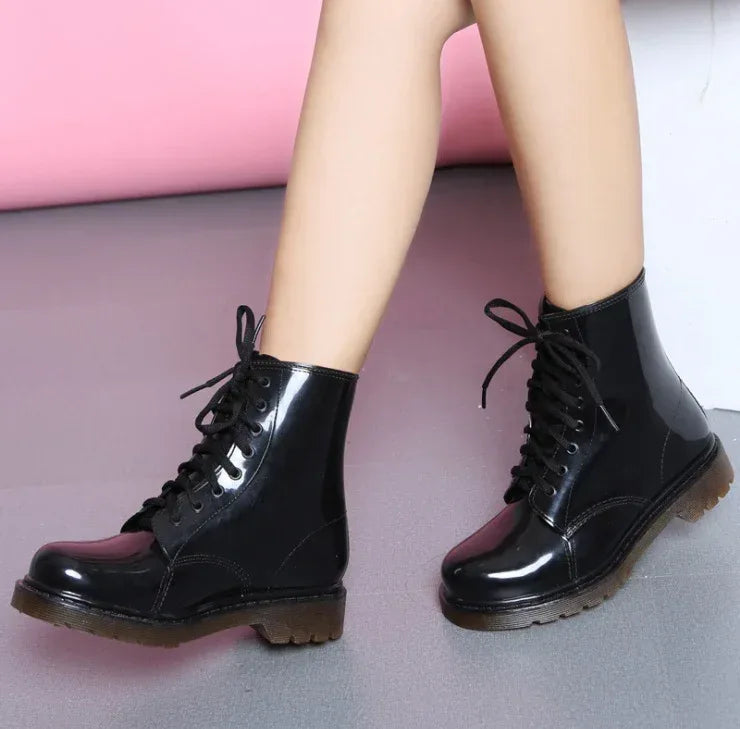 Transparent glitter rain boots - DanaFashionstore