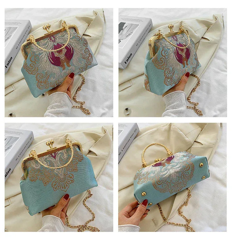 Elegant Retro Handbag Antique Small Bag Handbag - DanaFashionstore