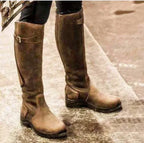 Women's mid-tube rider boots - DanaFashionstore