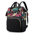 Printed mommy backpack - DanaFashionstore