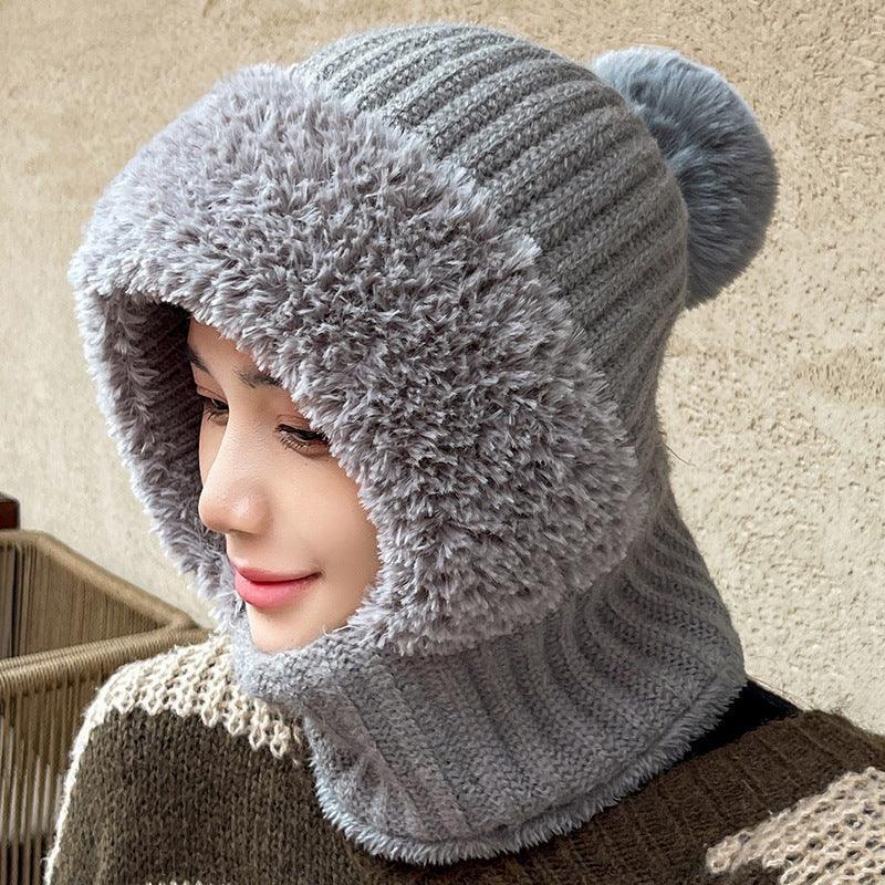 Multifunctional Hat Scarf One-piece Hat Neck Protection Bandana Warm - DanaFashionstore