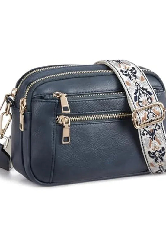 Cow Color Matching Multifunctional Zipper Crossbody Bag - DanaFashionstore