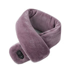 Women Men Soft Temperature Control Pain Relief Cervical Massage Shoulder Neck Wrap USB Heated Scarf Shawl Washable Winter Warm - DanaFashionstore