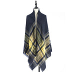 Women's Cashmere-like Plus-sized Double-sided Qicaigei Scarf Shawl - DanaFashionstore