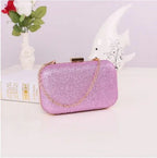 Women Handbag Evening Bags For Party New Women Chain Shoulder Bag Ladies Fashion Gold Clutch Box Bag Women Messenger - DanaFashionstore