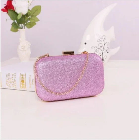 Women Handbag Evening Bags For Party New Women Chain Shoulder Bag Ladies Fashion Gold Clutch Box Bag Women Messenger - DanaFashionstore