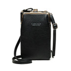 Fashion Lychee Pattern Solid Color Diagonal Shoulder Bag - DanaFashionstore