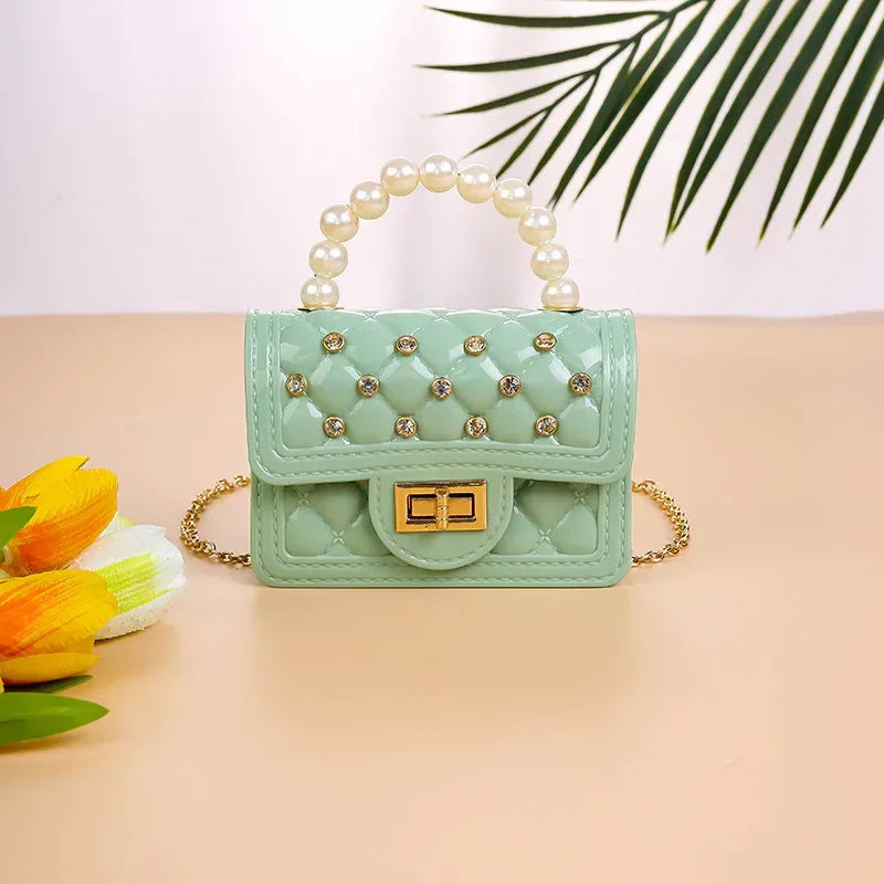 Women's Fashion Pearl Hand Shoulder Messenger Bag - DanaFashionstore