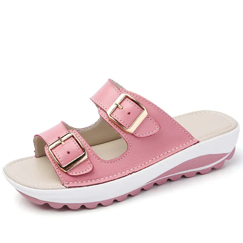 Leather beach shoes - DanaFashionstore