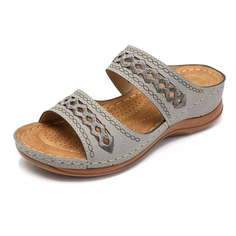 Car line non-slip lightweight slippers