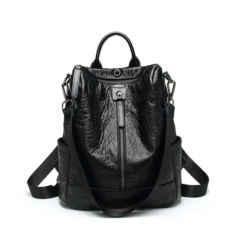 All-in-one multifunctional soft leather backpack - DanaFashionstore
