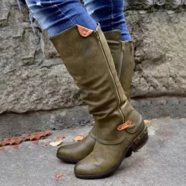 Low-heeled Martin boots - DanaFashionstore